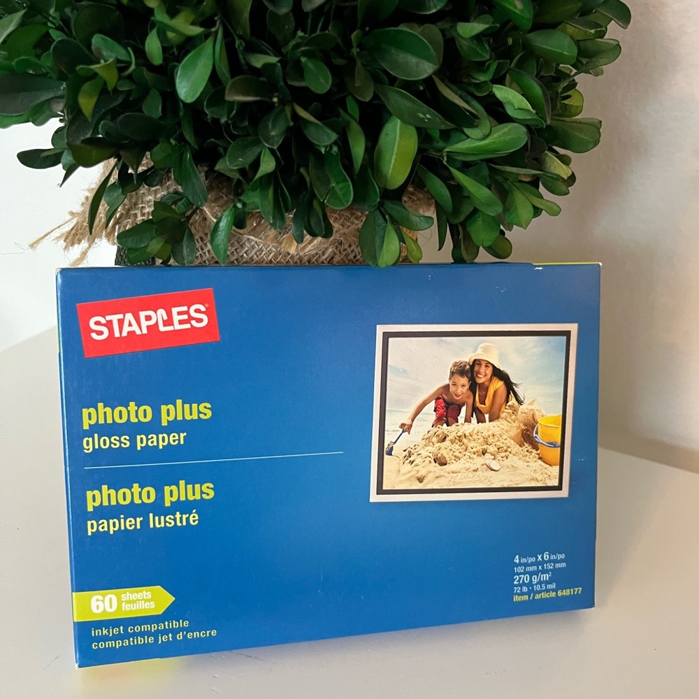 NEW•Photo Gloss Paper 4x6 UNOPENED - Make an offer!